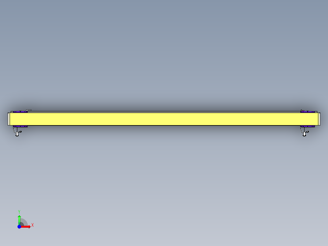 威洛博VL系列直线电机模组-2VL14S2-S3000前视图