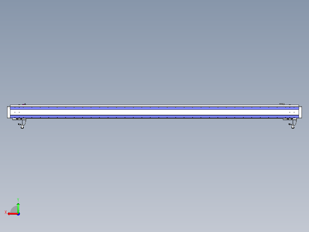 威洛博VL系列直线电机模组-2VL14S2-S3000后视图