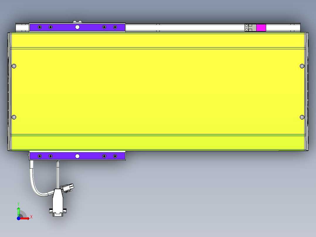 威洛博VL系列3d模型模组VL22H2Y-S300前视图