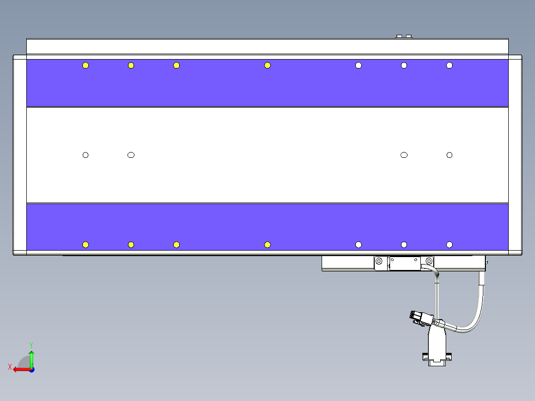 威洛博VL系列3d模型模组VL22H2Y-S300后视图