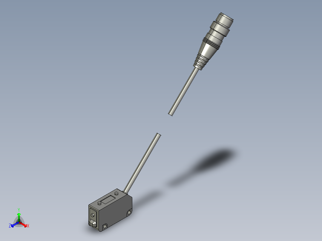 基恩士PZ-V13_33_kc图纸模型