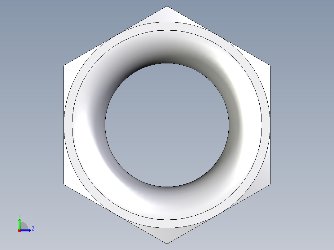 卡套式工业通用硬管接头EO_Sleeve_screw_S06LLCFX左视图