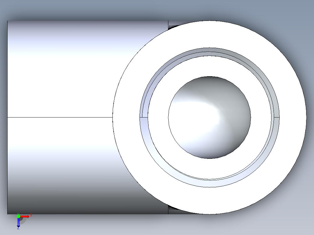 聚氯乙烯配件07-Sch80_90Elbow_FPTxFPT_808-003_0.375in俯视图
