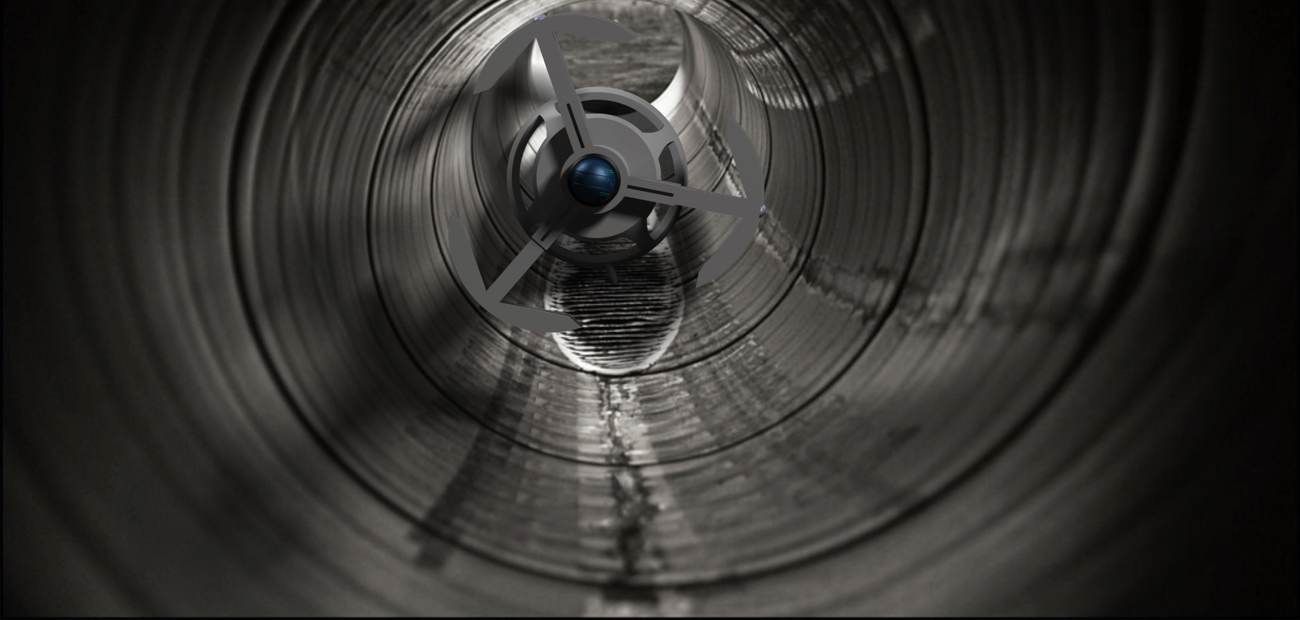 管道检测机器人原型