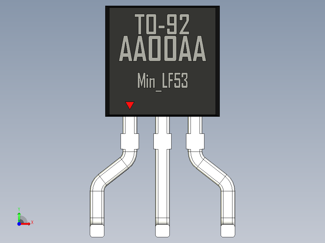 TO-92_Min_LF53_rev1.1前视图