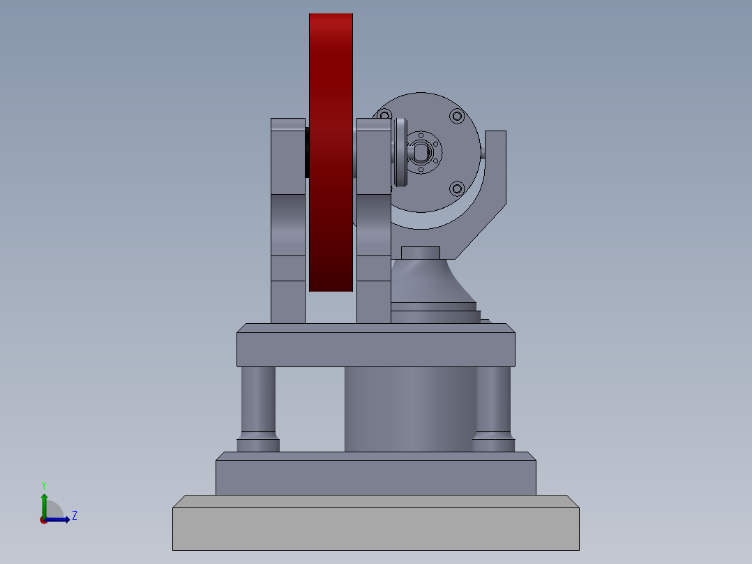 发动机 (52)左视图