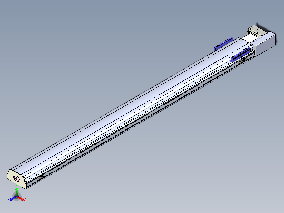 同步带滑台-半封闭B17H-L50-S1800-R-P75-D3
