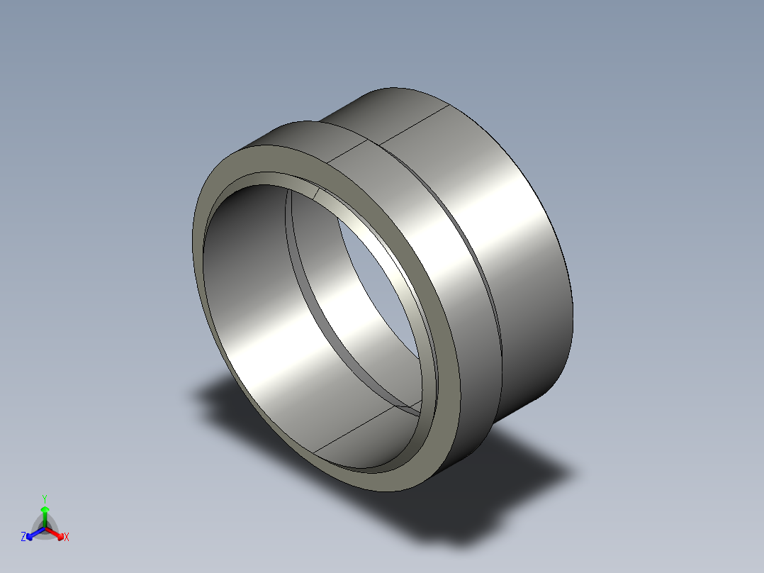 卡套式工业通用硬管接头12_tu-s正等轴测图