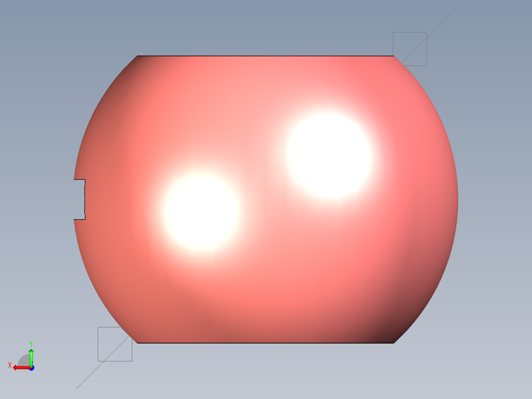 管道手动球阀-水管开关阀-手动阀门User Library-MD52C150DN100-2_MD52DN100.BP后视图