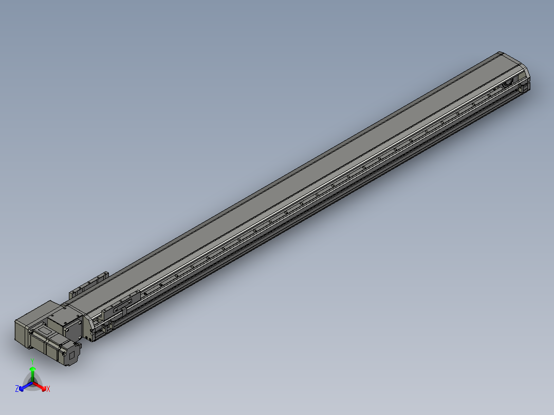 模组FTB14-L-1400正等轴测图