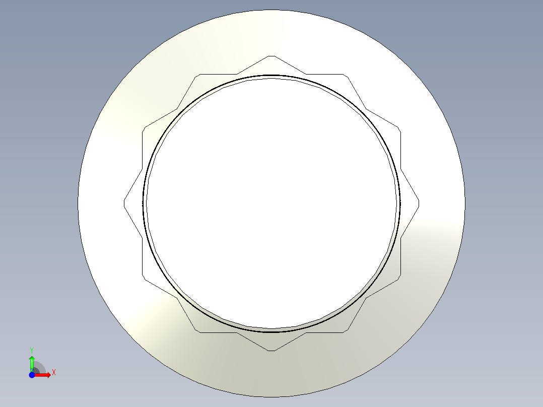 1-4in-20 7-8long 12-point screws.x_t前视图