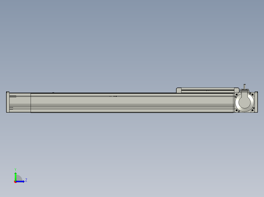 欧规系列-LB8-L150-S600-BR-ZP75-C3左视图