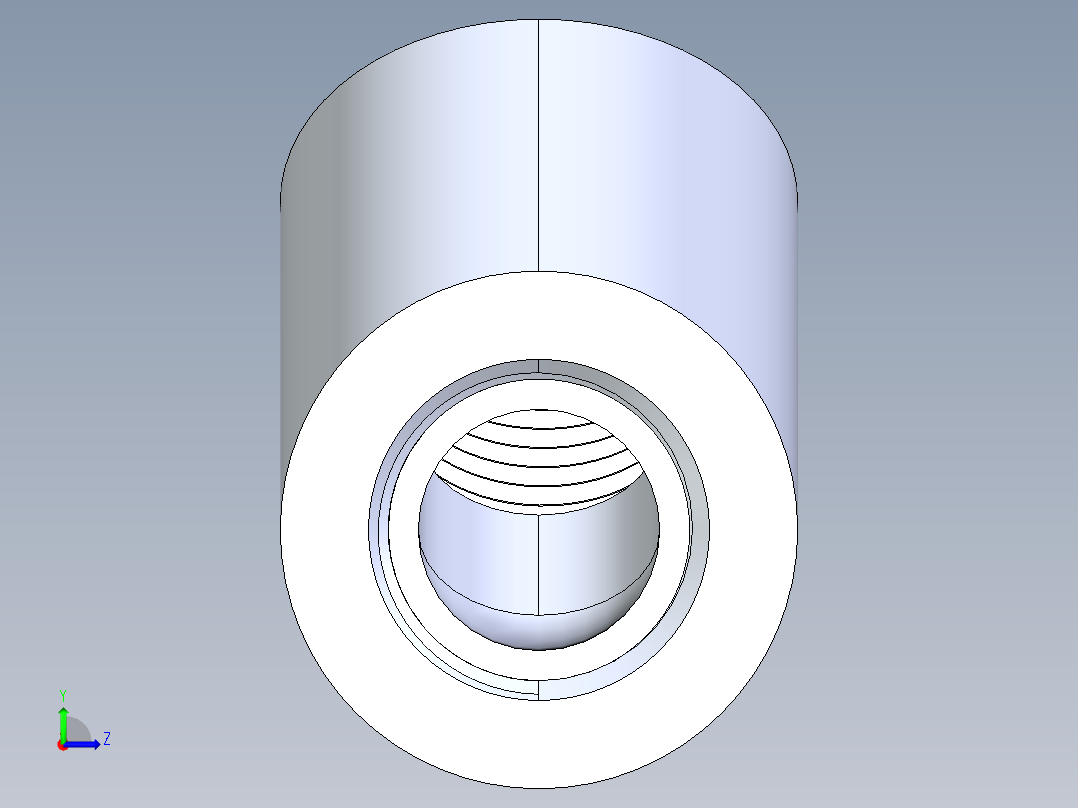 CPVC管件09-Sch80_45Elbow_FPTxFPT_9819-003 _0.375in左视图