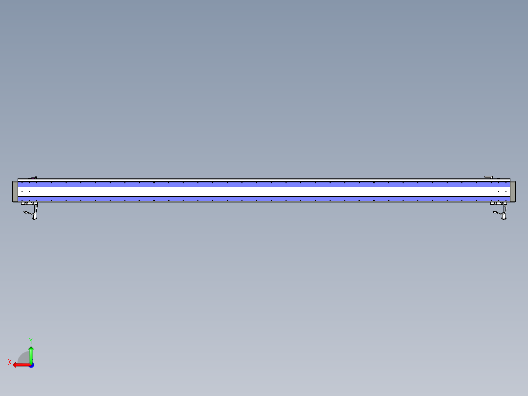 威洛博VL系列3d模型模组2VL14S1Y-S3050后视图