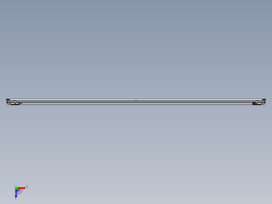 威洛博VL系列3d模型模组2VL14S1Y-S3050俯视图