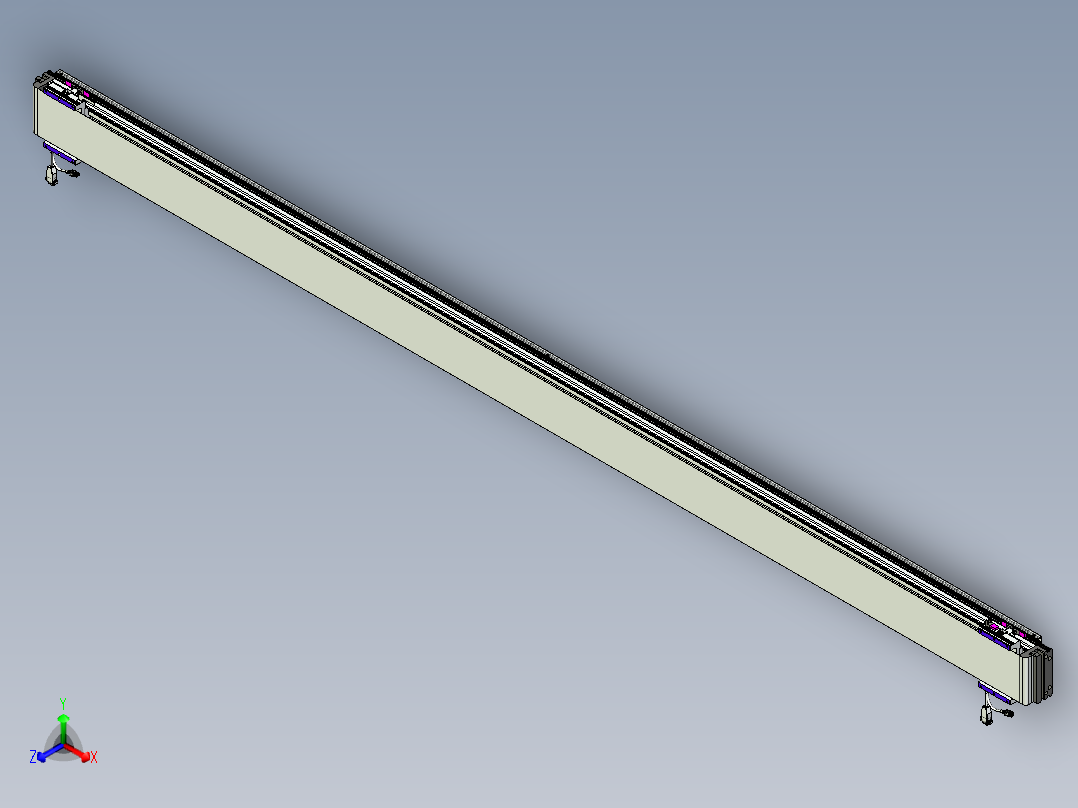 威洛博VL系列3d模型模组2VL14S1Y-S3050正等轴测图