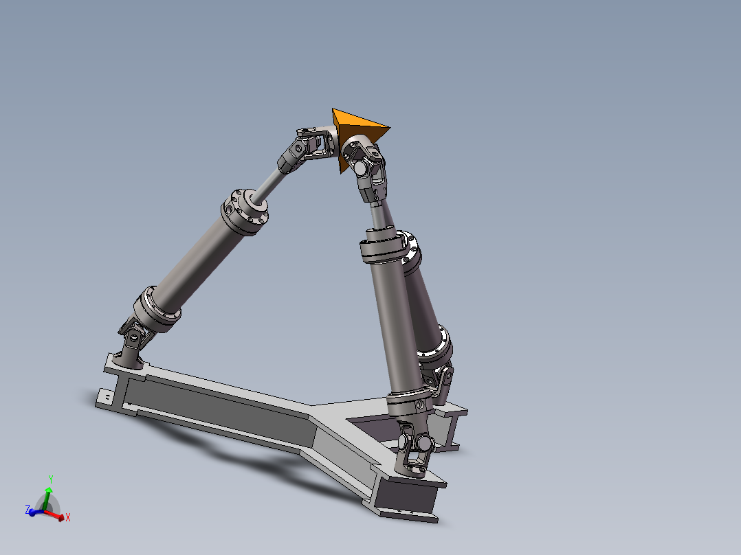并联<span style='color: red'>机器人</span>arallel-robot-1 SW STP