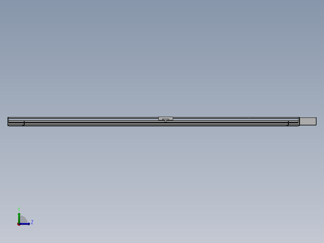 精密模组MT170-L125-2800-L-M75-C4左视图