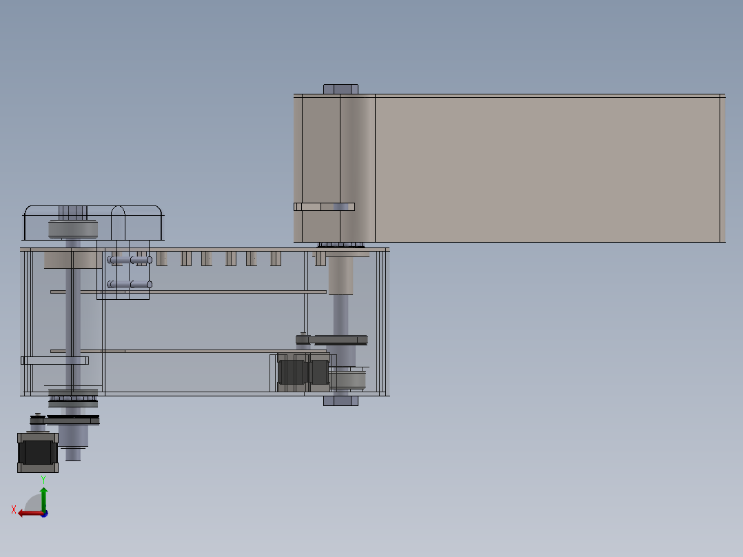 机械臂0517-晚后视图
