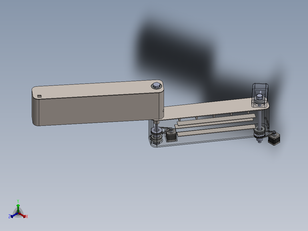 机械臂0517-晚正等轴测图