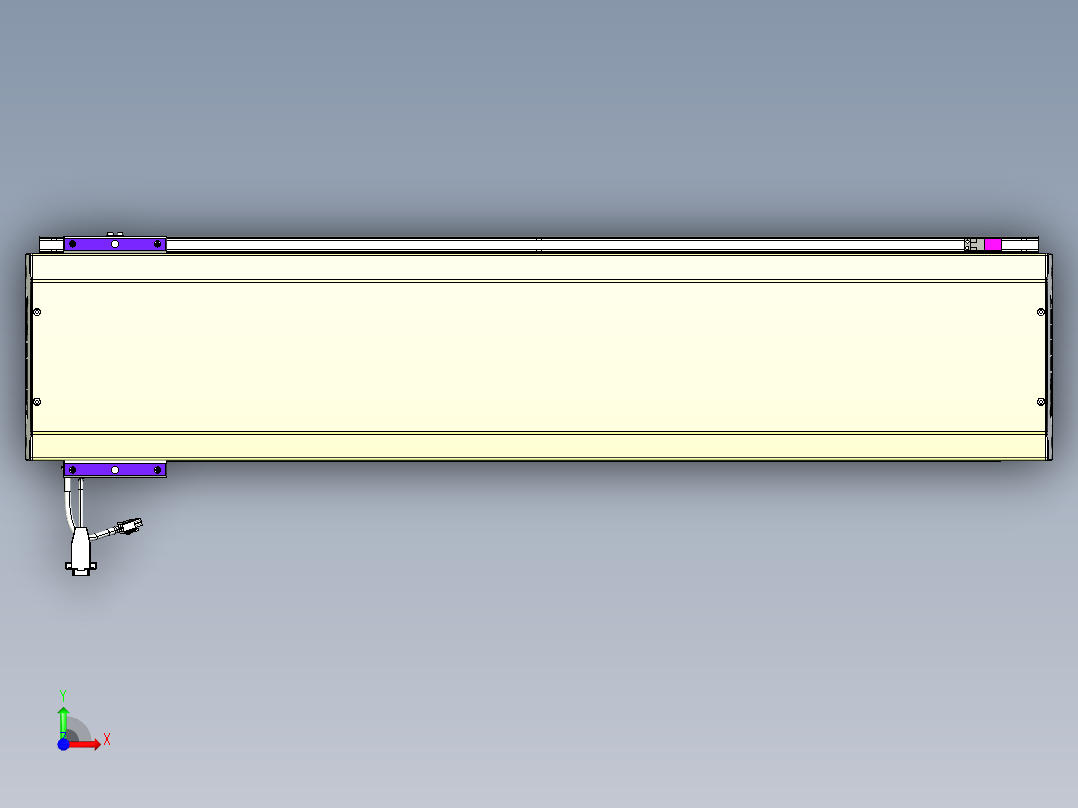 威洛博VL系列3d模型模组VL22H1Y-S900前视图