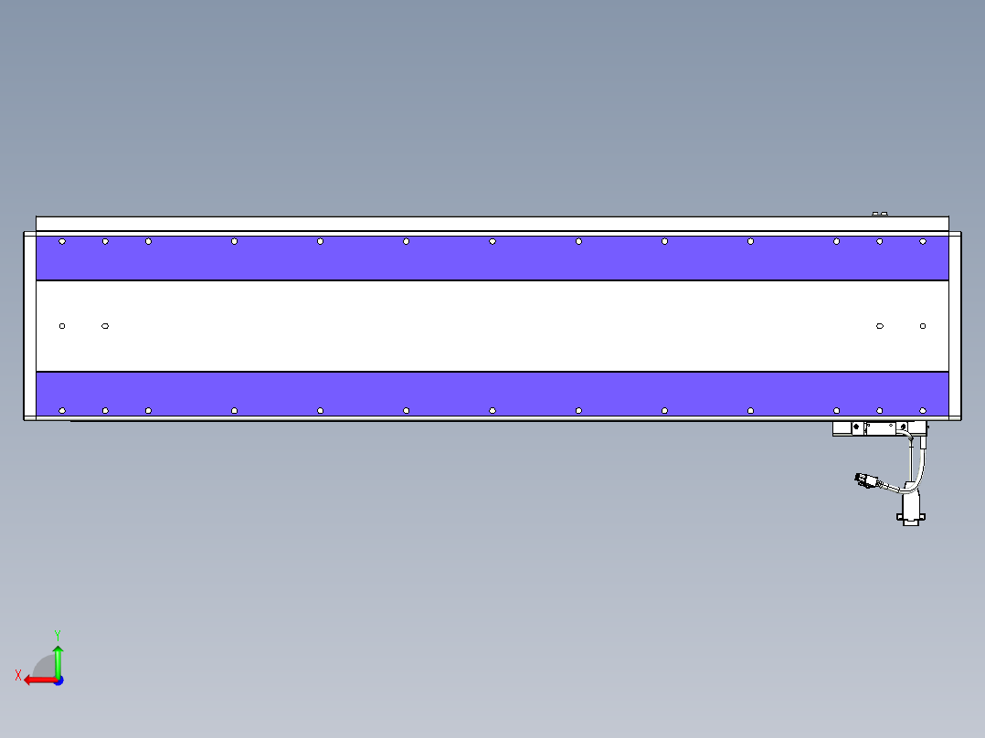 威洛博VL系列3d模型模组VL22H1Y-S900后视图