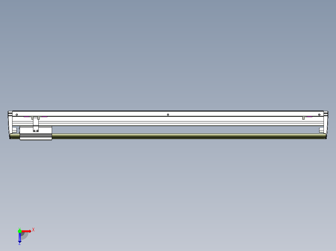威洛博VL系列3d模型模组VL22H1Y-S900俯视图