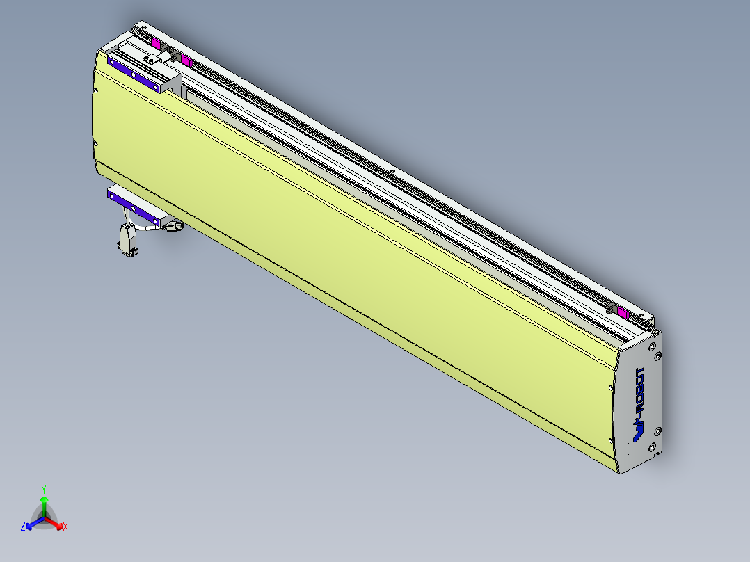 威洛博VL系列3d模型模组VL22H1Y-S900正等轴测图
