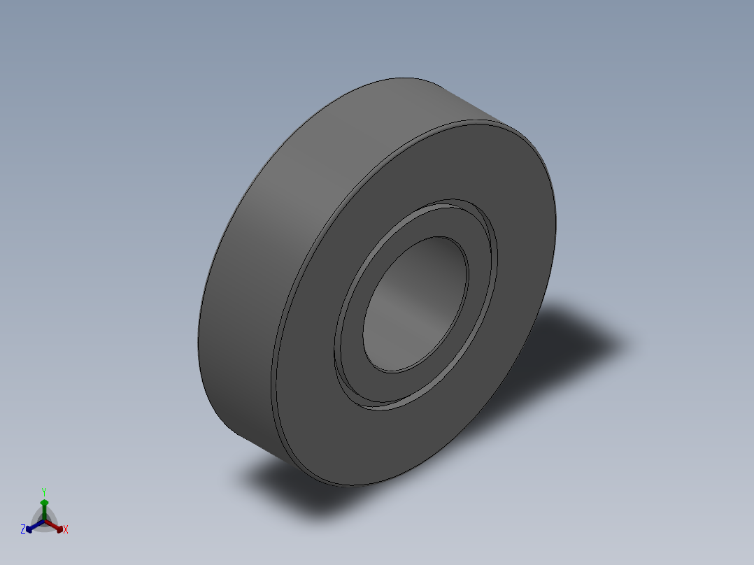 S41 轴承正等轴测图