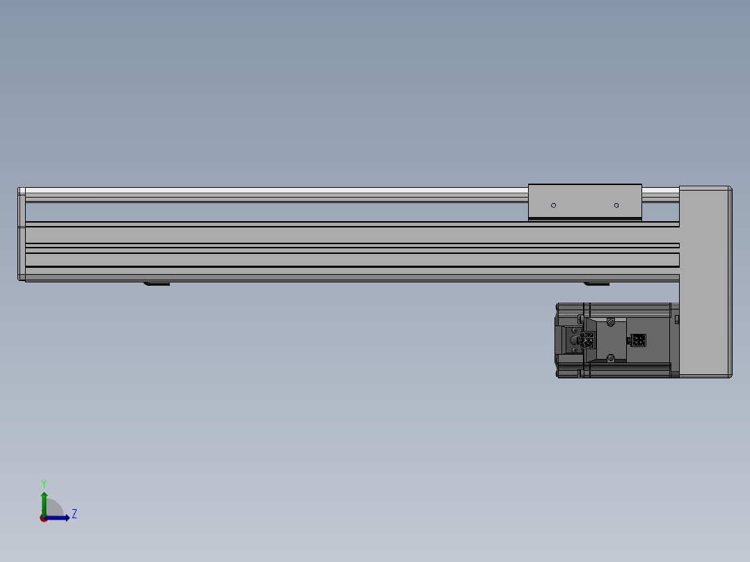 精密模组MY130-T10-350L-BM-P20B-C4-C左视图