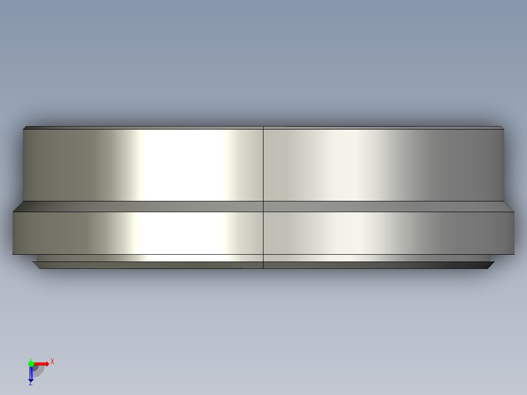 卡套式工业通用硬管接头24_tu-s俯视图