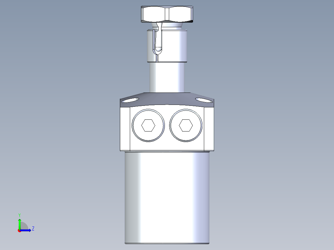 KOSMEKLHA0360-CL-Y30多系列多零件图纸模型左视图