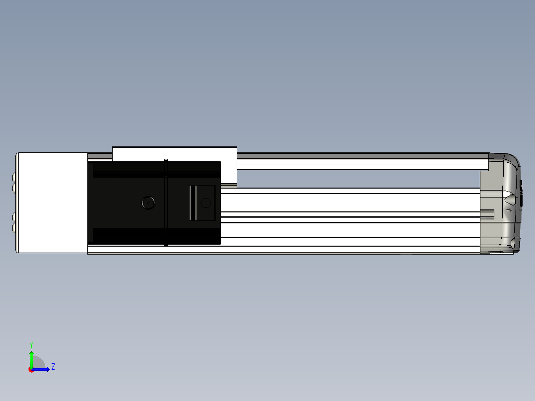 Toyo东佑达直线模组-ETH13-150-BL-200W左视图