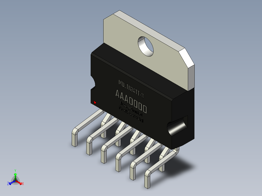 multiwatt-ST 封装-MULTIWATT-11_Normal_LStrandard_rev1.0.rar