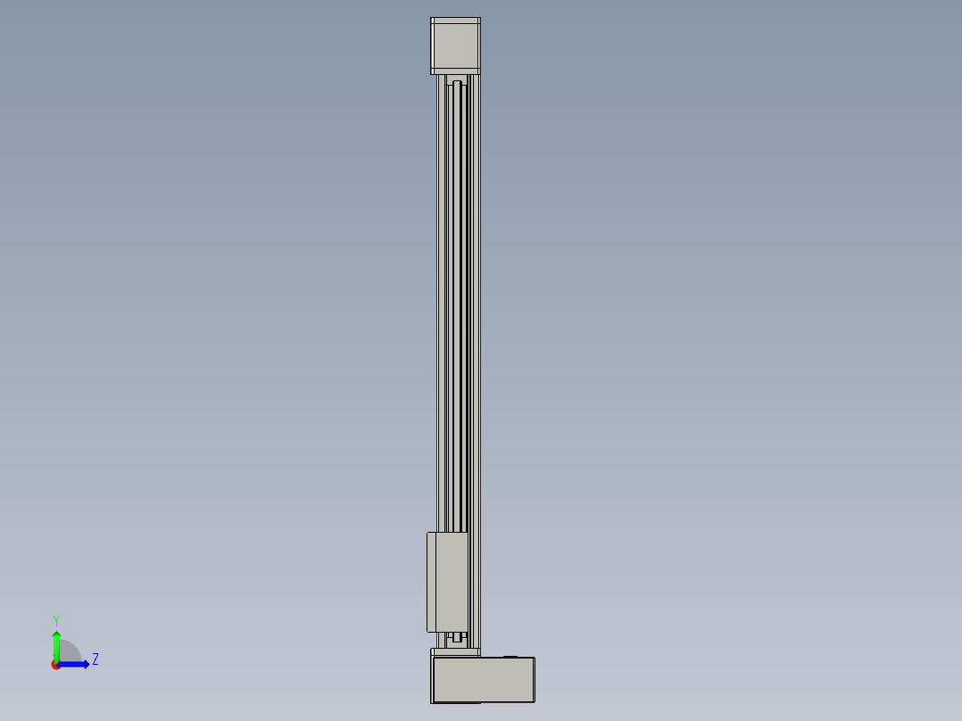 欧规系列-GB8-L96-S800-BLD-P40-MS3左视图