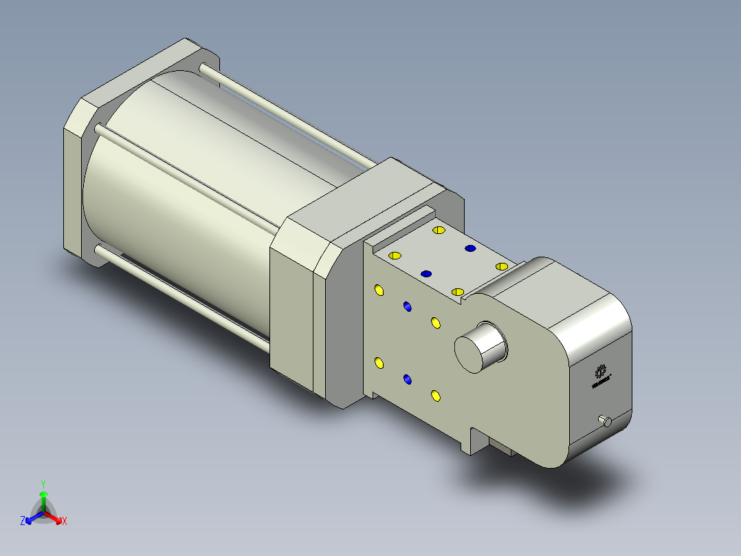 德克斯TUNKERS气缸数模KS_200_2_A00_T08_135GRAD