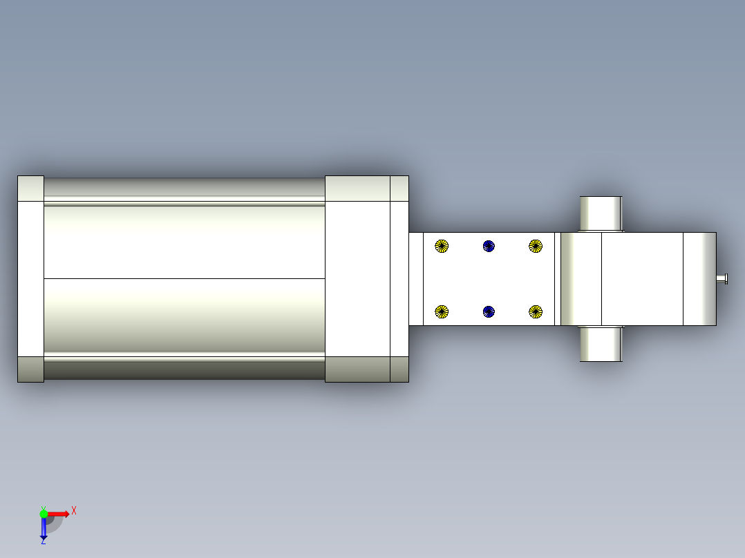 德克斯TUNKERS气缸数模KS_200_2_A00_T08_135GRAD俯视图