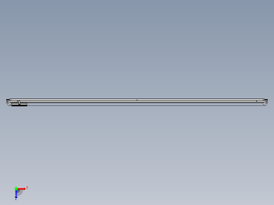 威洛博VL系列3d模型模组VL14S2Y-S2750俯视图