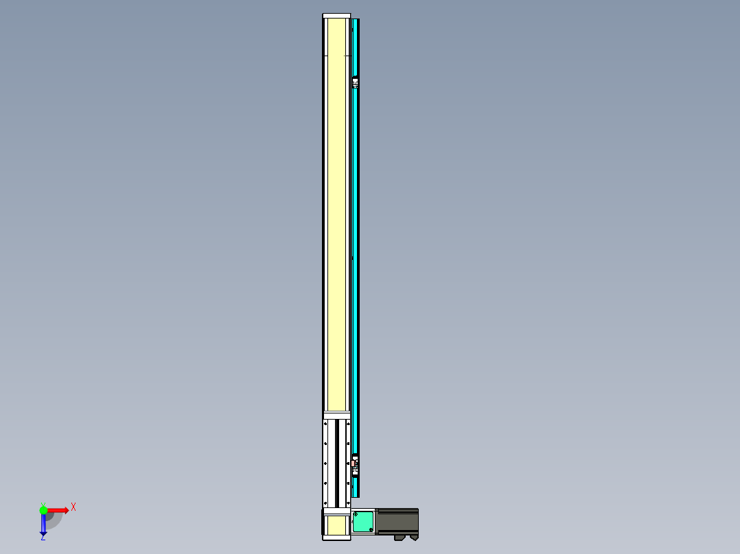 欧规系列-LB6-L130-C-S850-BL-P40-D3俯视图