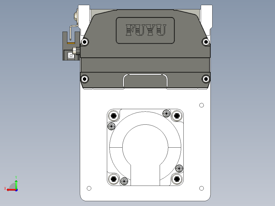 模组FTH10-L10-100-BD-T40-C4后视图