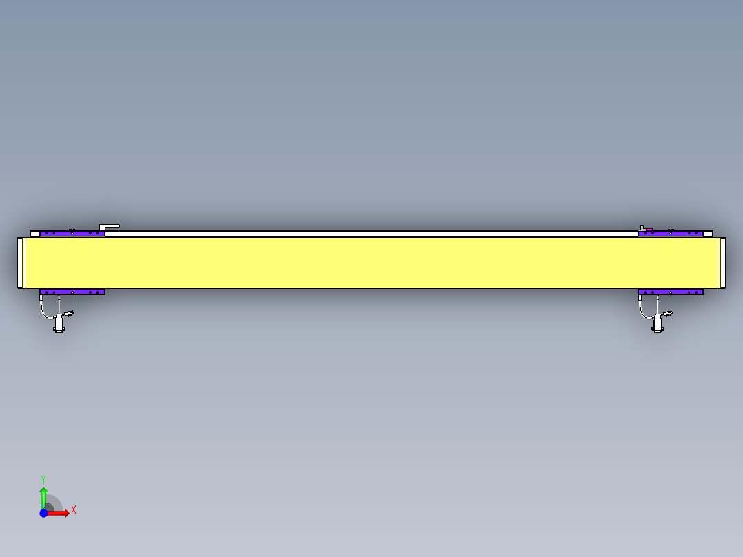 威洛博VL系列3d模型模组2VL14S2Y-S1450前视图