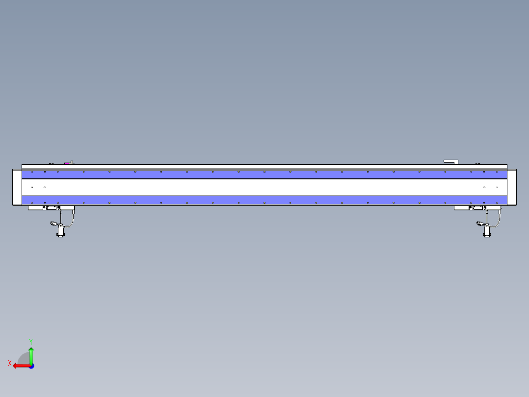 威洛博VL系列3d模型模组2VL14S2Y-S1450后视图