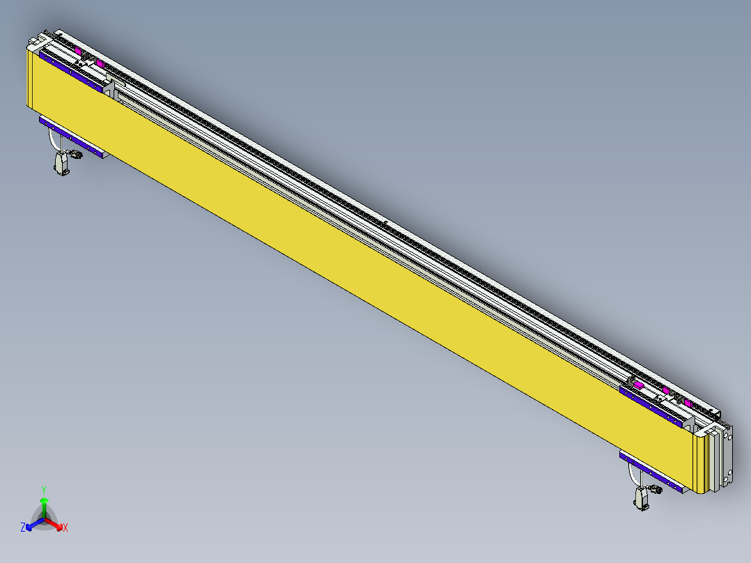 威洛博VL系列3d模型模组2VL14S2Y-S1450正等轴测图