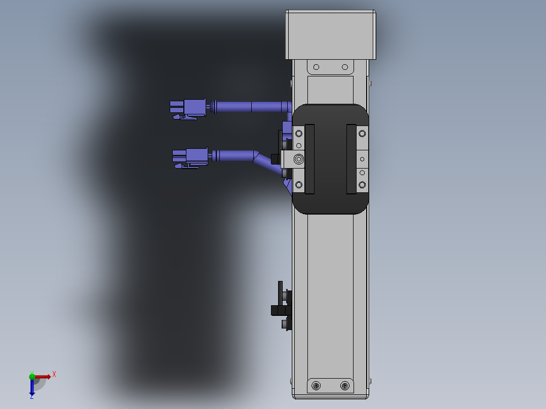 精密模组MY50-T10-100L-BM-P10B-C4-C俯视图