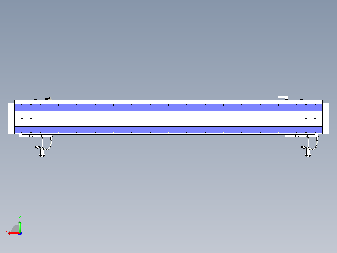 威洛博VL系列3d模型模组2VL17E2Y-S1250后视图