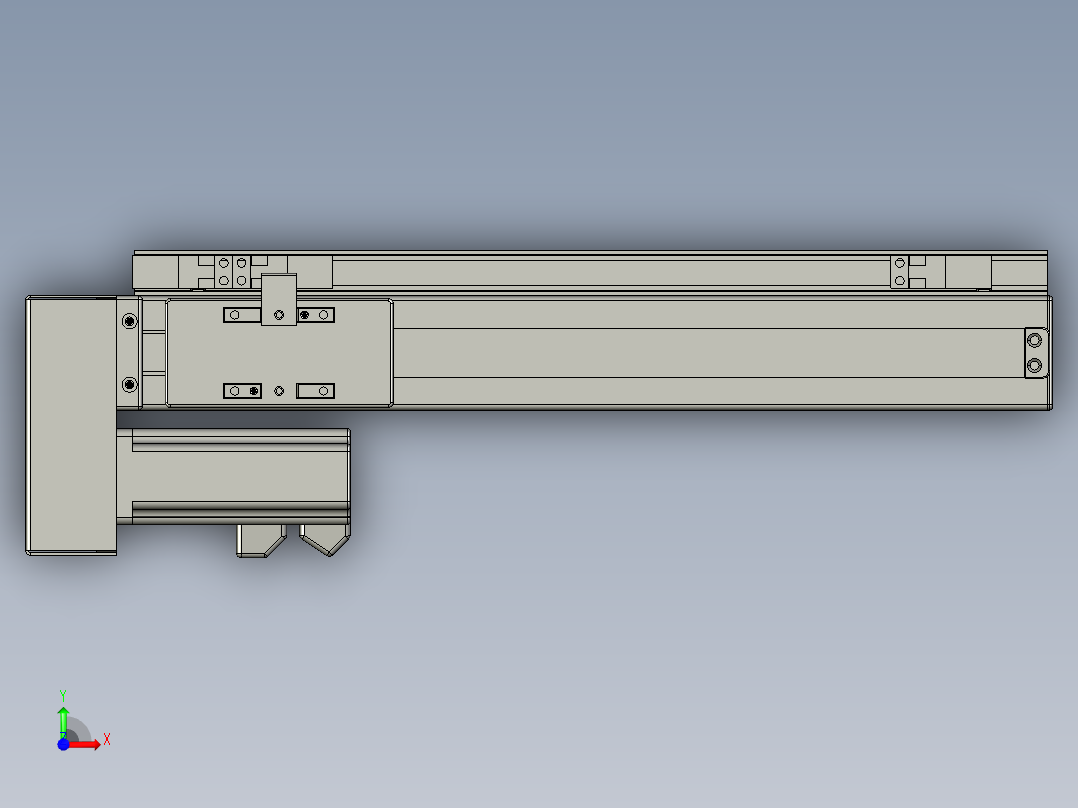 VF丝杆传动-一般环境VT4-S240-BL前视图