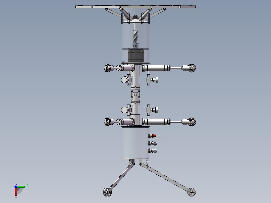 管道<span style='color: red'>机器人</span>三维模型