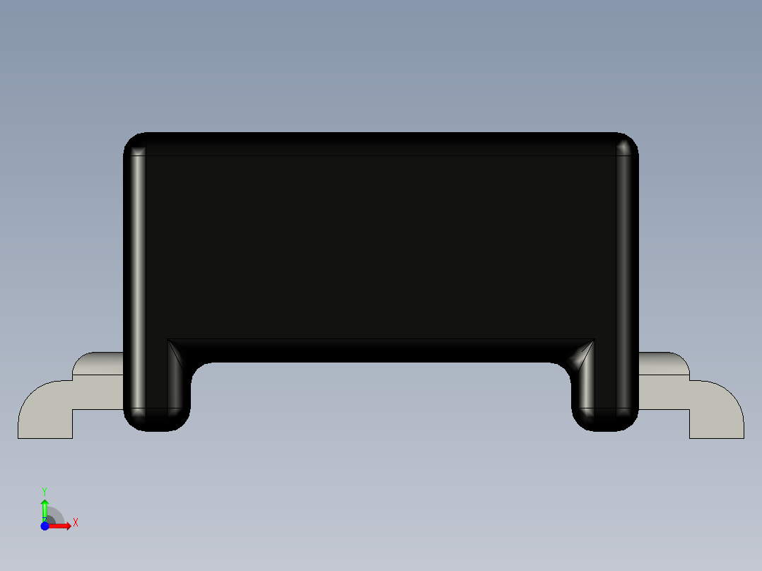 元器件3D封装7603900149前视图