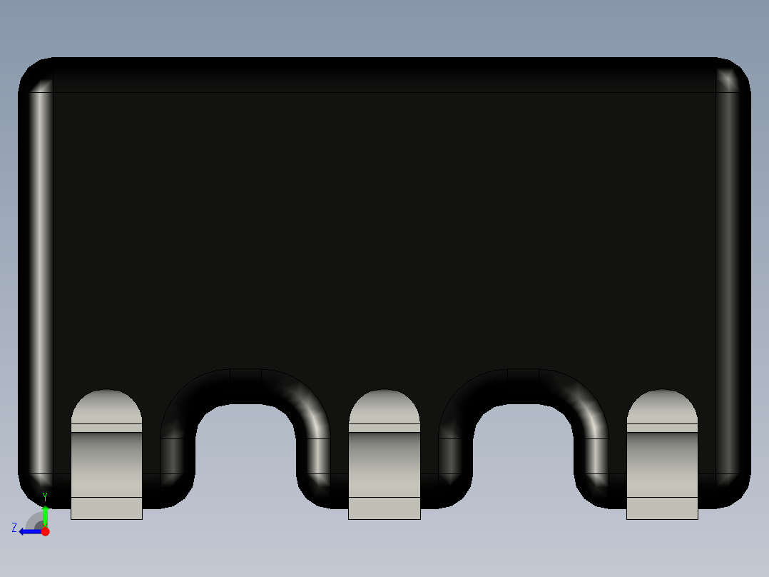 元器件3D封装7603900149右视图