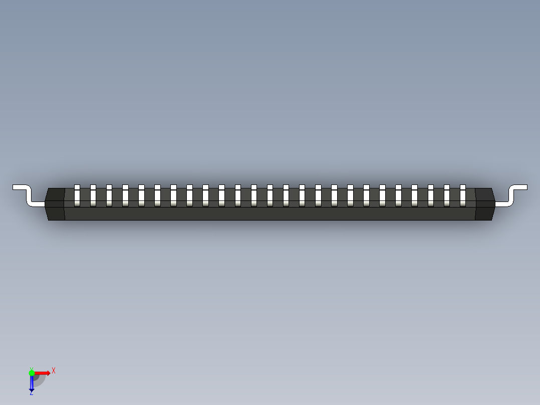 元器件3D封装TQFP100_FPT-100P-M09193俯视图